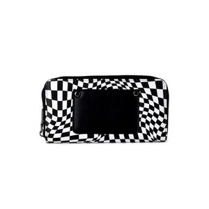 No boundaries checkered‎ wallet
